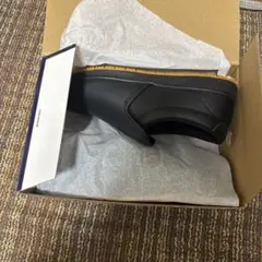 モンブラン　厨房用　23.5 新品未使用　ブラック　飲食店　コックシューズ