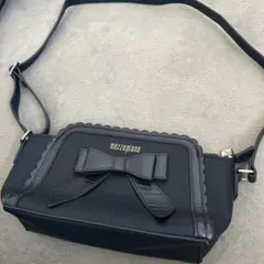 mezzopiano ネイビーショルダーバッグ　✳️最終お値下げ✳️