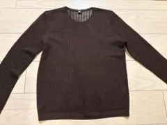 UNIQLO 3Dメッシュクルーネックセーター