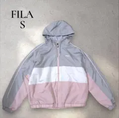 FILA フード付き S　ジャージ　ジャケット　裏起毛