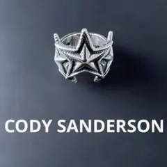 GW前SALE‼️Cody sanderson ユニークな星形シルバーリングのサムネイル