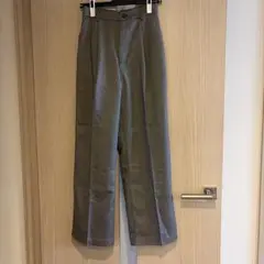 グレー ワイドパンツ ウエストゴム　Sサイズ