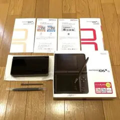 ニンテンドー DSi LL ダークブラウン 本体 (箱付き)＋ドラクエⅥ