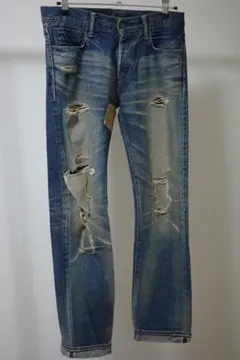 00s jackrose destroyed flare denim swag - メルカリ
