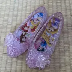 15cm プリンセスキャラクター フラットサンダル ピンク