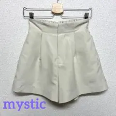 mystic ハイウエスト ショートパンツ アイボリー S