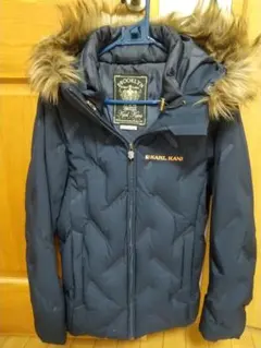 KARL KANI Mサイズ ネイビー ダウンジャケット カールカナイ