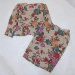 【vintage】ungaro solo donna 　セットアップ【レトロ】