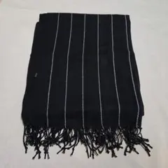 INOVI ストライプ黒ストール☆