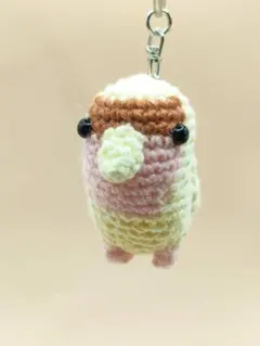 あみぐるみ ぬいぐるみ コザクラインコ キーホルダー チェーン あみぐるみ ぬいぐるみ コザクラインコ キーホルダー チェーン - メルカリ