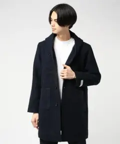 無地スライバーコート　中古　サイズ3　ネイビーのサムネイル