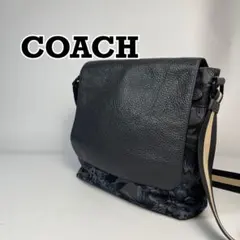 COACH　フローラル　メッセンジャーバッグ　　ネイビー　F59301のサムネイル