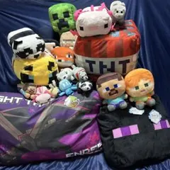 マイクラ　ぬいぐるみ　クッション　大量詰め合わせセット！
