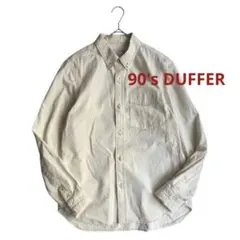 ザダファーオブセントジョージ ボタンダウンシャツ リネン混 90's 日本製のサムネイル