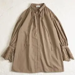 IENA オーガニックコットン スキッパーチュニックブラウス - メルカリ