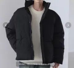 ブラック ダウンジャケット Mサイズ