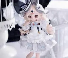 ディーラー様製 ドール服 1/4 mdd msd 新品1/メイド服 2色セット