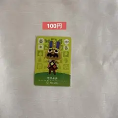 どうぶつの森 モサキチ amiiboカード 263