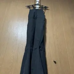 新品　ブラック キャミソール ロングワンピース