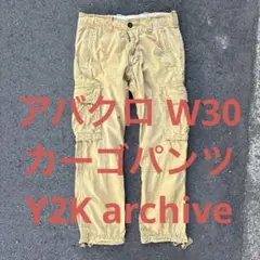 ⭐️Abercrombie & Fitch⭐️ アバクロ カーゴパンツ Y2Kのサムネイル