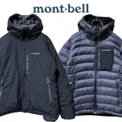 mont-bell コロラドパーカ　リバーシブル　ダウンジャケット　L ネイビー