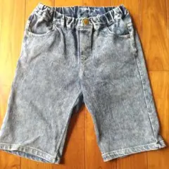 BREEZE デニムハーフパンツ 140cm