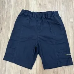 COMME CA ISM ネイビー ハーフパンツ　結婚式ベビー服