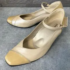 【ペダラ】アシックスウォーキング パンプス ストラップ 23.5 EE 日本製