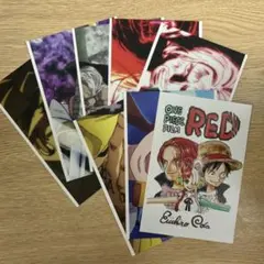 ONE PIECE FILM RED 入場特典 ポストカード 全8枚 まとめ売り