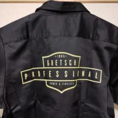 GRETSCH ワークシャツ 半袖 ブラックのサムネイル