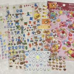 平成レトロ 平成女児 キラキラシール 約40枚 ＋ビッグシール1枚 - メルカリ