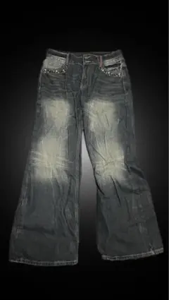 Y2K グランジ archive デニム