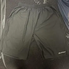 phiten メンズ ハーフパンツ ブラック