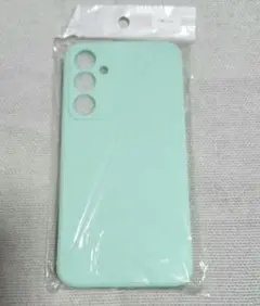 Galaxy S23FE　シリコンケース　さらさら　新品未使用　ミント