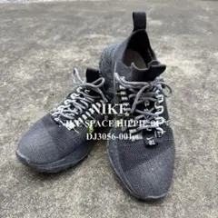 【美品】ナイキ スペースヒッピー 01 ボルト 26cm NIKE グレー 紐のサムネイル