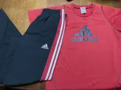 adidas・Ｔシャツ・ズボン・２点セット・160㎝