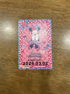 ディズニー リゾートライン フリーきっぷ ミニーのファンダーランド