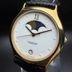 【稼働品】TISSOT ティソ F356 ムーンフェイズ 白文字盤 デイトのサムネイル