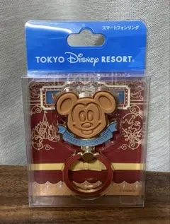 TDL ミッキーワッフル スマホリング 新品 ディズニーランド限定