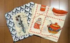 【新品未使用】キルキー　大判ハンカチ　2枚セットのサムネイル