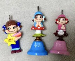 不二家ミニミニペコちゃん ドレミファベル キーホルダー 50thフィギュア