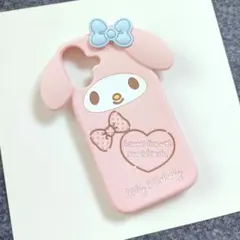 キャラクター　スマホケース　iPhone16　マイメロディ　ピンク