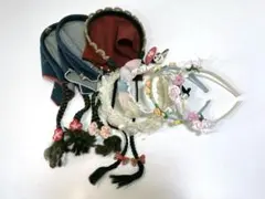 【まとめ売り】キッズヘアアクセサリー9点