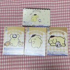 ポムポムプリン　4枚セット