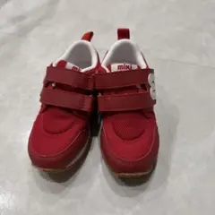 ミキハウススニーカー レッド