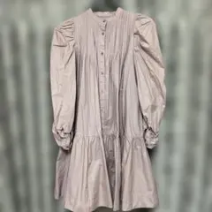 Sale SNIDEL 今の季節にピンクのチュニック　ワンピース