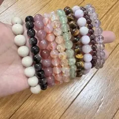 大人気‼️天然石ブレスレットまとめ売り【すぐご購入OK‼️早い者勝値下げ済み‼️ 大人気‼️天然石ブレスレットまとめ売り【すぐご購入OK‼️早い者勝