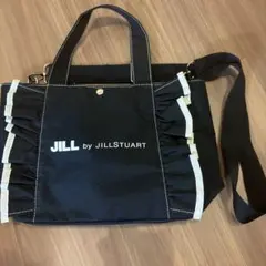 JILL BY JILLSTUART ショルダーバッグ フリルバッグ ブラック