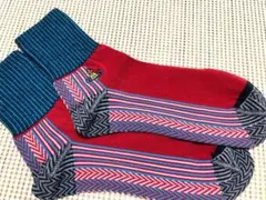 新品　ヴィヴィアンウエストウッド　ソックス　赤系