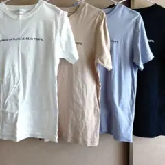 オペークドットクリップ　ロゴプリント 半袖Tシャツ 4枚セットのサムネイル